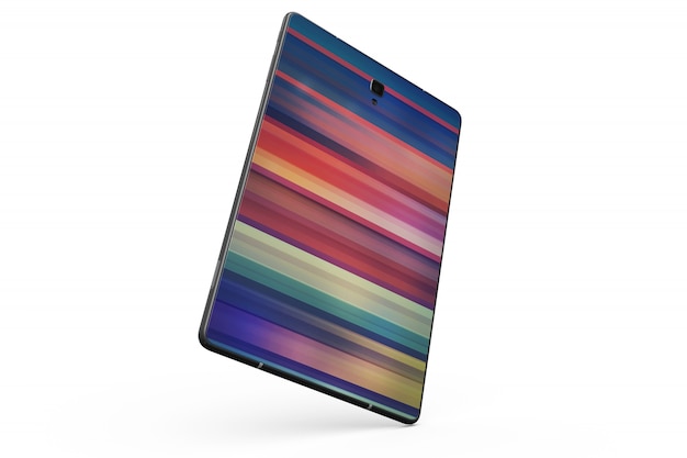 Tablet Skin Mock-up Isolated