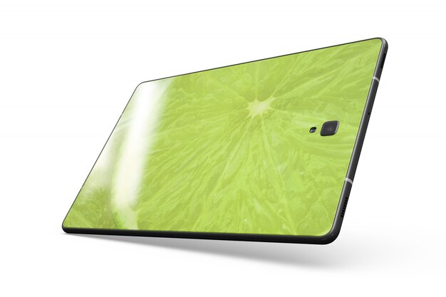 Tablet Skin Mock-up Isolated