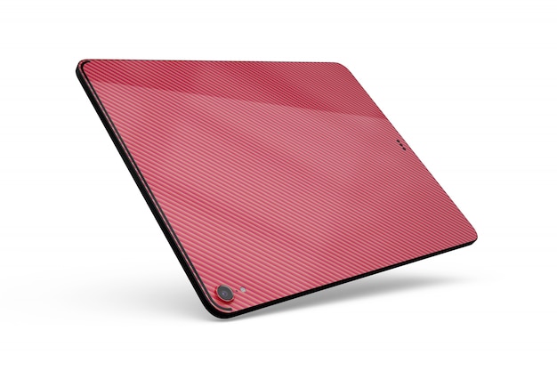 Free PSD tablet skin mock-up isolated