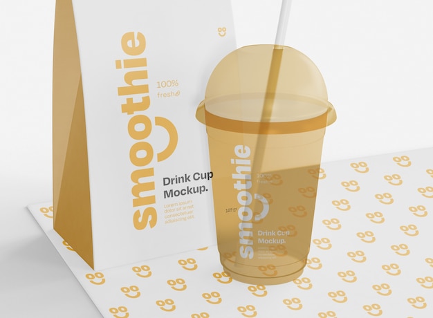 Takeaway Drink Mockup