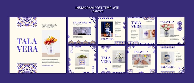 Free PSD talavera template design