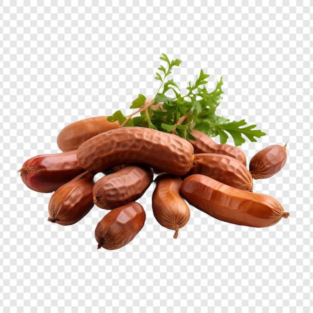 Free PSD tamarind isolated on transparent background