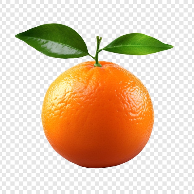 Free PSD tangerine fruit isolated on transparent background