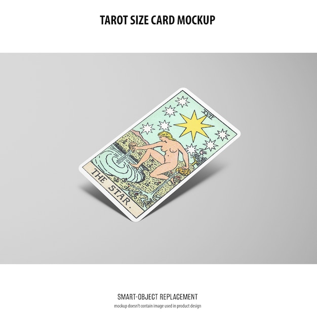 Tarot Card Mockup