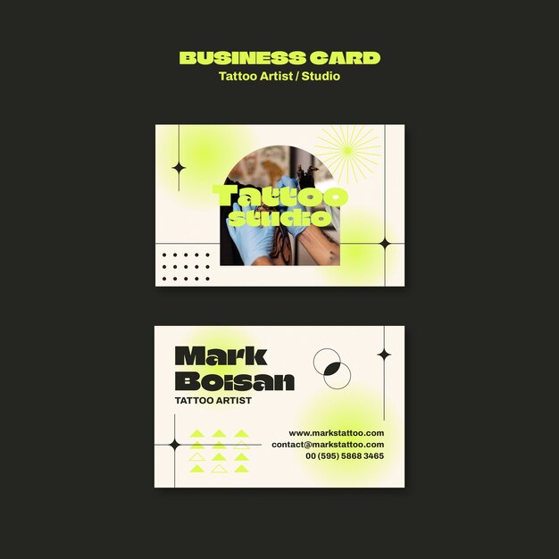 tattoo artist  template