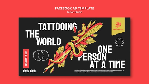 Tattoo template design