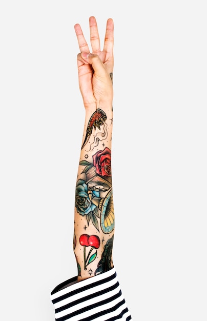 Tattooed Arm PSD Templates – Free Download