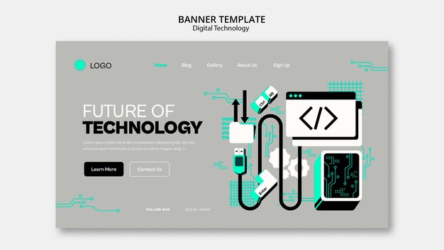 Technology template design