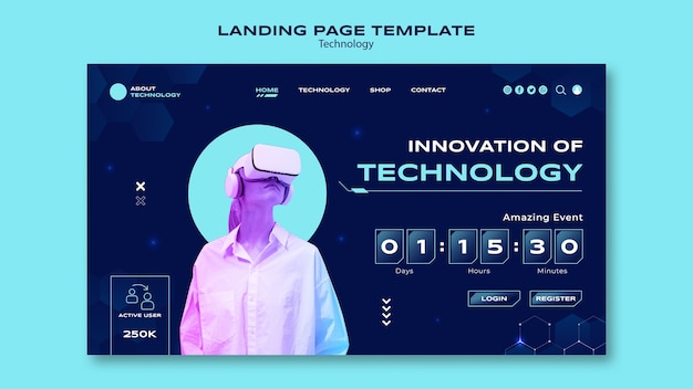 Technology template design