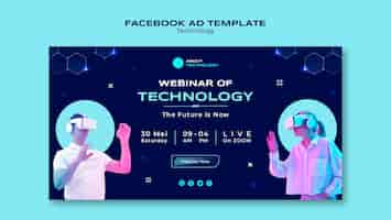 Free PSD technology template design