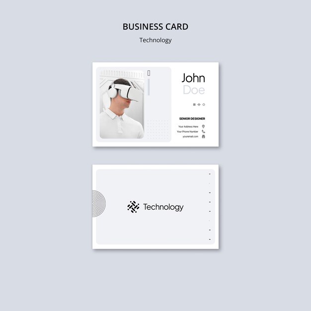 technology template design