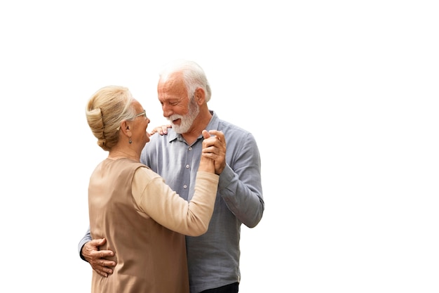 Free PSD tender moments of elder couple