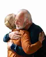 Free PSD tender moments of elder couple