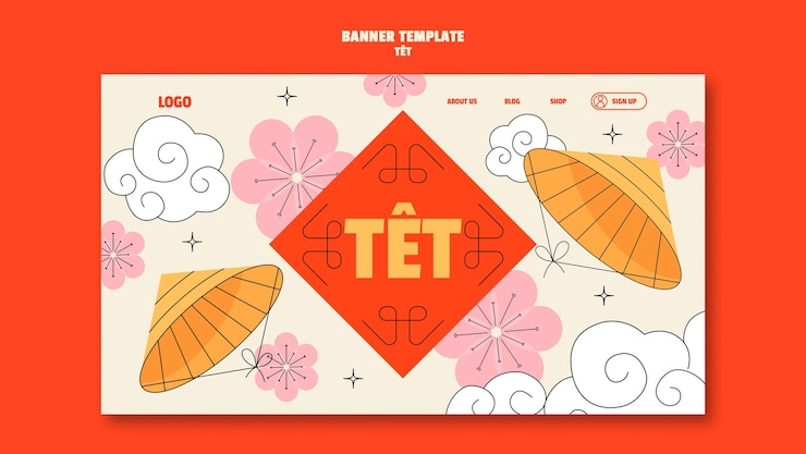 Free PSD tet template design