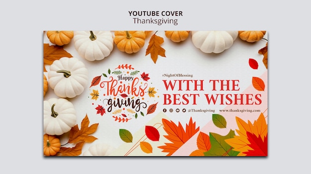 Thanksgiving template design