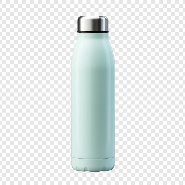 Free PSD thermos bottle isolated on transparent background