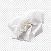 Free PSD tissue isolated on transparent background