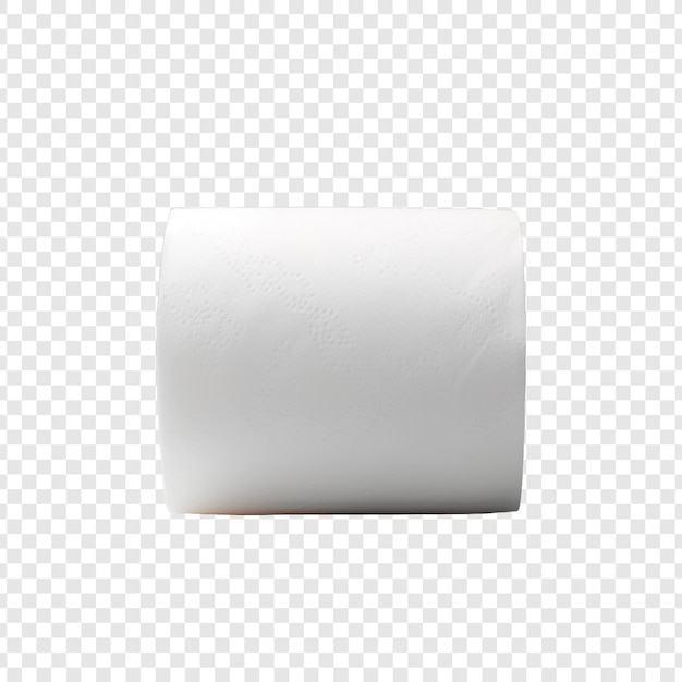 Free PSD toilet paper isolated on transparent background