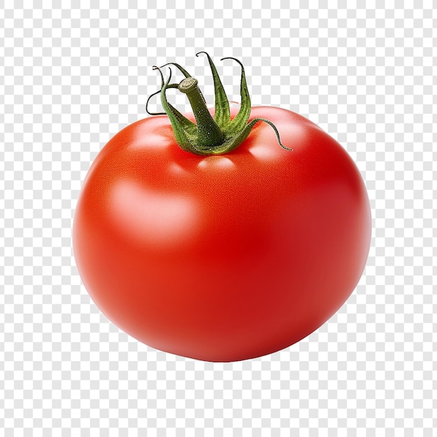 무료 PSD 투명한 배경에 고립된 토마토 과일