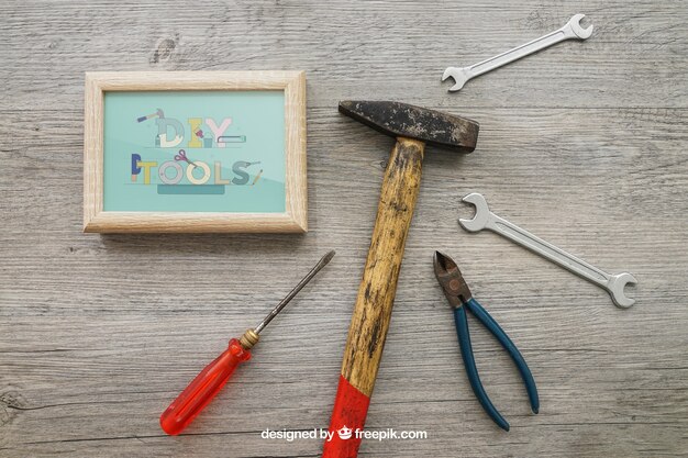 Tools and frame