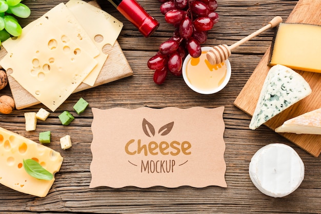 Download Free Mockups Half Cheese Wheel Psd