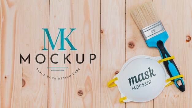 Download Free Psd Face Mask Concept Mock Up PSD Mockup Templates