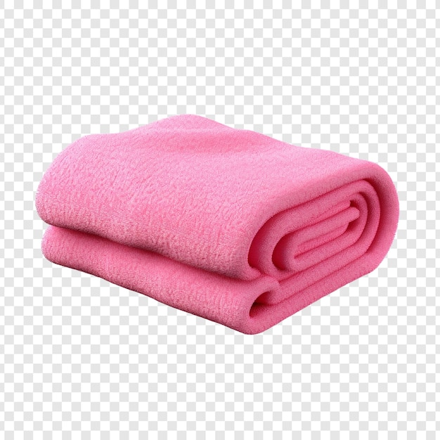 PSD gratuito asciugamano isolato su sfondo trasparente