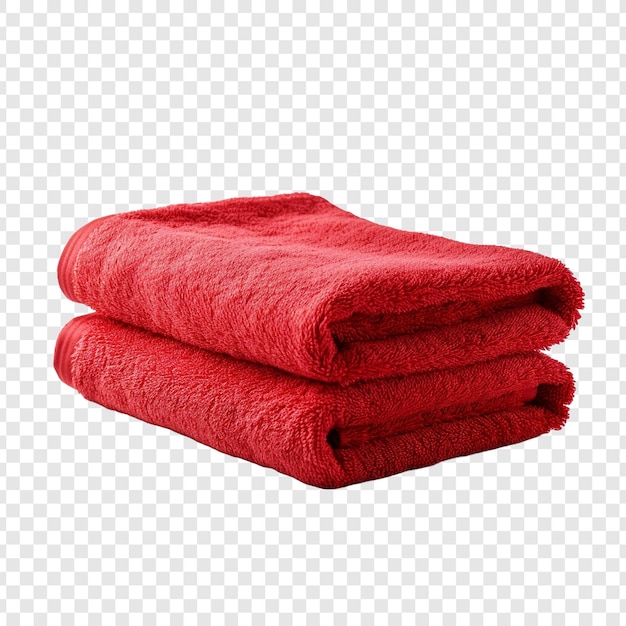 Towel isolated on transparent background