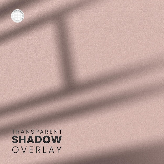 Free PSD transparent window shadow overlay template