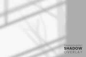 Free PSD transparent window shadow overlay template