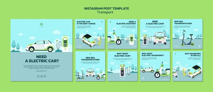 Free PSD transport template design
