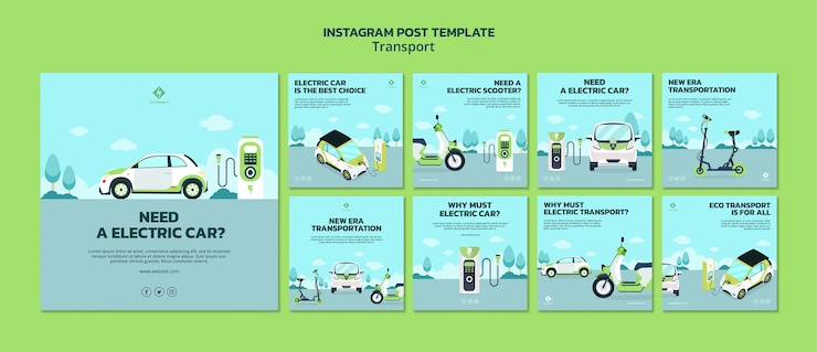 Free PSD transport template design