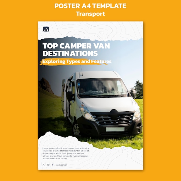 Transport template design