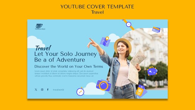 Travel adventure youtube cover
