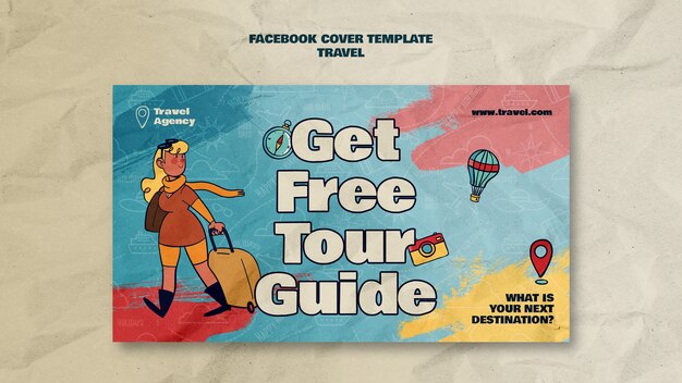 Free PSD travel  template design