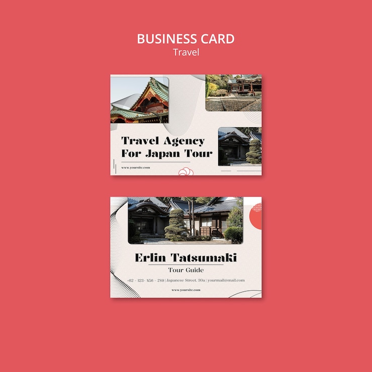 Free PSD travel  template design