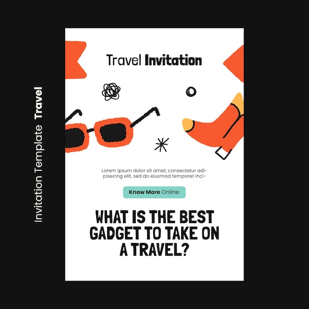 Travel  template design