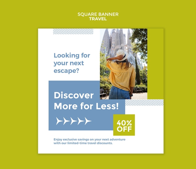 Travel template design
