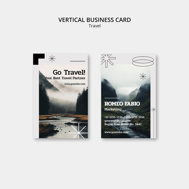 Free PSD traveling adventure template