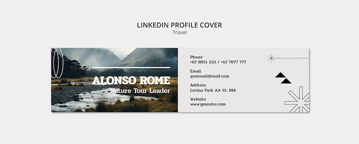 Free PSD traveling adventure template
