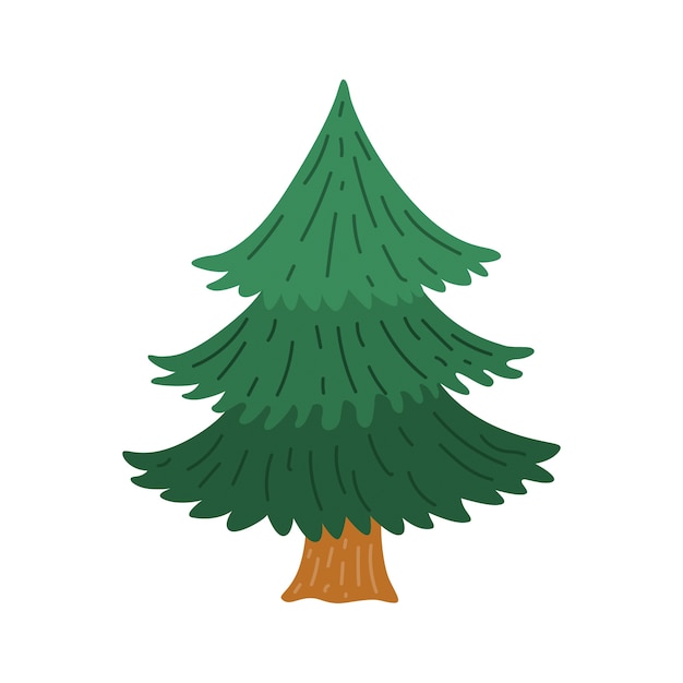 Free PSD trees illustration isolated