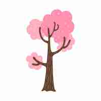 Free PSD trees illustration isolated