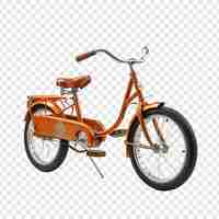 Free PSD tricycle isolated on transparent background