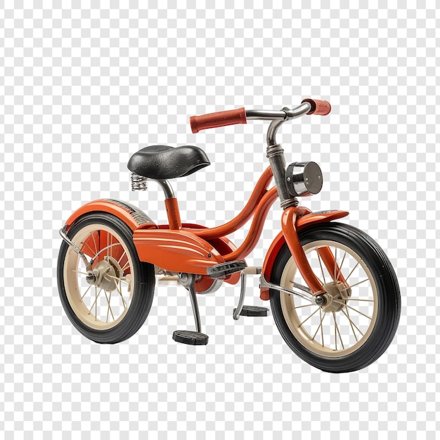 Free PSD tricycle isolated on transparent background