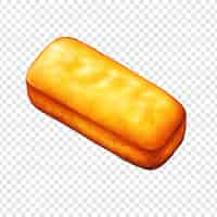 Free PSD twinkie isolated on transparent background