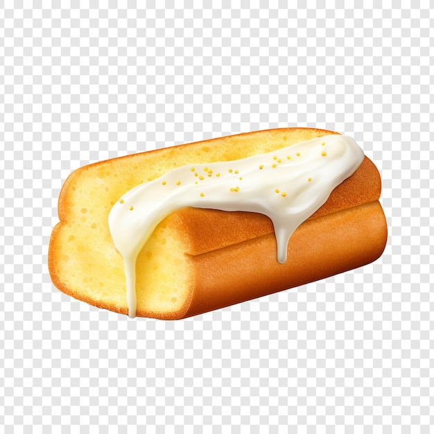 Twinkie isolated on transparent background