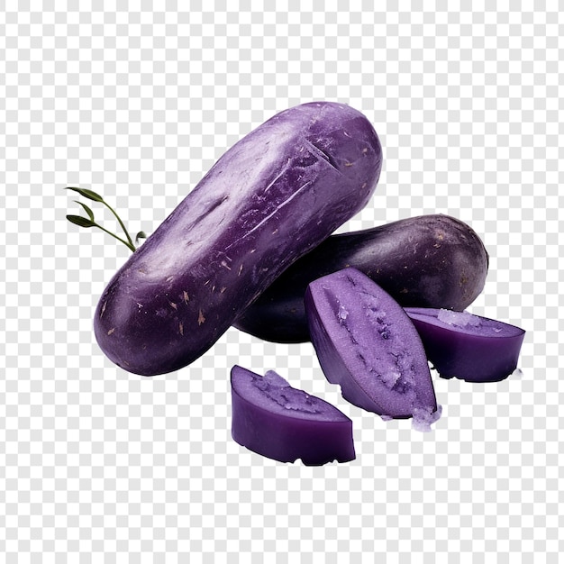 투명한 배경에 고립된 ube