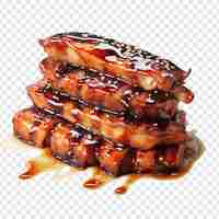 Free PSD unagi isolated on transparent background