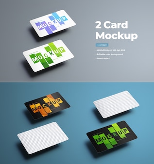 선물 및 은행 카드를 제시하기위한 범용 모형