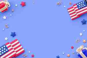 無料PSD アメリカの静物画の背景